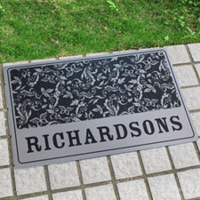 Create Your Own Personalised Name And Initial Door Mat