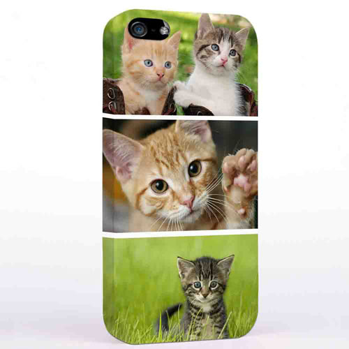 Personalised Three Collage iPhone 5 Case
