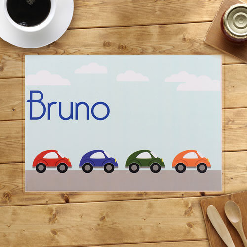 Personalised Cars Placemats