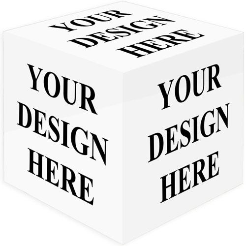 Print Your Design Photo Cube, 5 panels