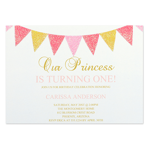 Personalised Party Time Party Invitation Card