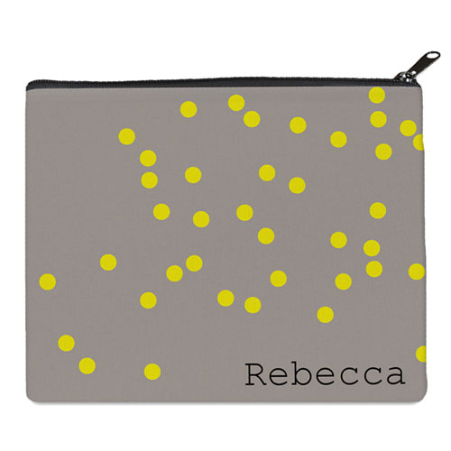 Print Your Own Yellow Natural Polka Dots Bag 8