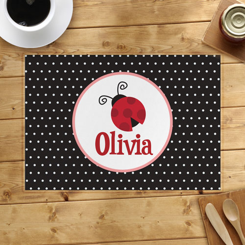 Personalised Beetle Placemats