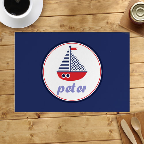 Personalised Ship Placemats