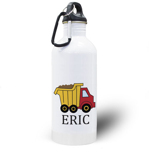 Personalised Photo Truck Water Bottle