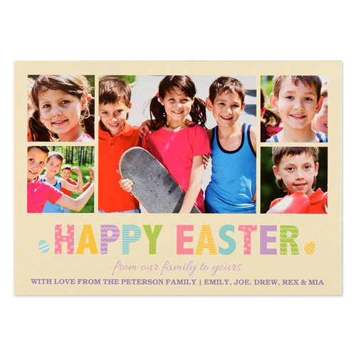 Create Your Own Easter Frame Personalised Photo Card 5
