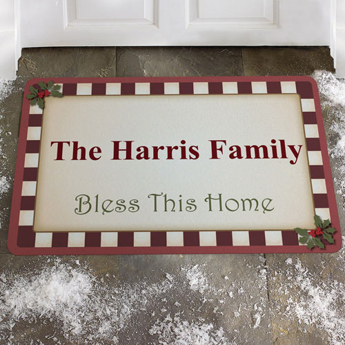 Create Your Own Bless This Home Door Mat
