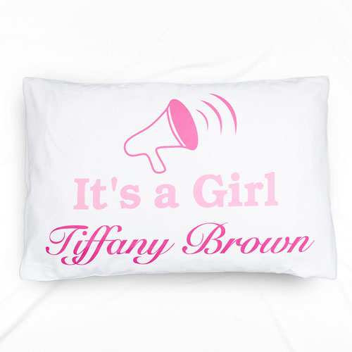 Announce Personalised Name Pillowcase For Kids