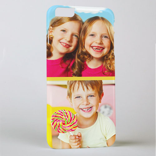 Yellow Two Collage Photo Personalised iPhone6 Case