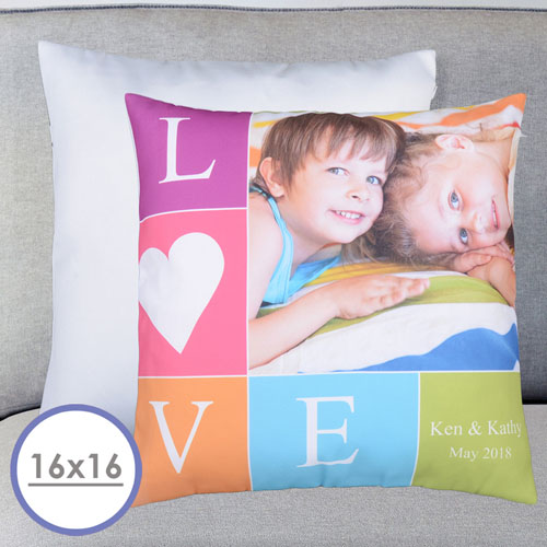 Love Photo Personalised Pillow Cushion Cover 16