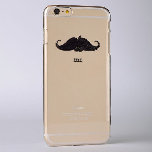 Mustache Custom Raised 3D iPhone 6 Plus Case