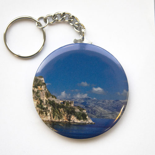 Photography Personalised Button Keychain