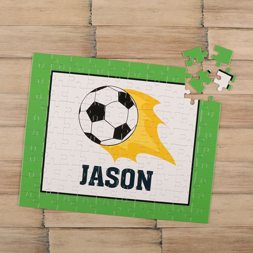 Soccer Personalised Kids Puzzle