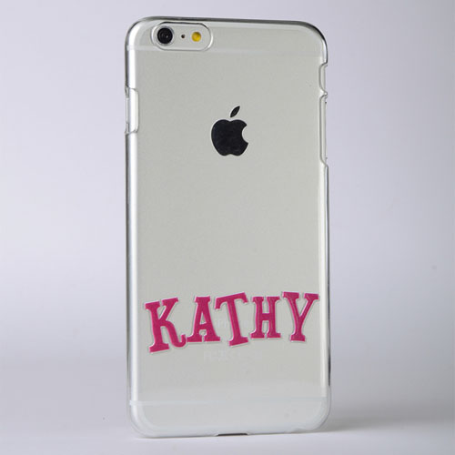 Personalised Name Raised 3D iPhone 6+ Case
