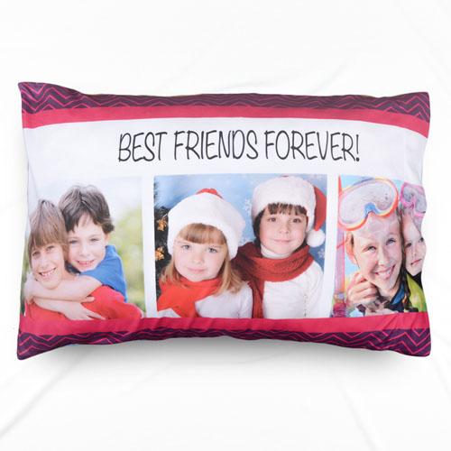 Best Friend Collage Personalised Pillowcase