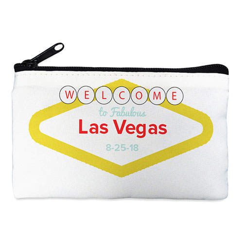 Las Vegas Wedding Personalised Cosmetic Bag