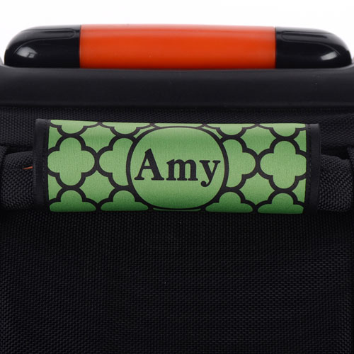 Green Clover Personalised Luggage Handle Wrap
