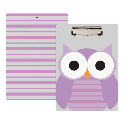 Cute Owl Personalised Clipboard