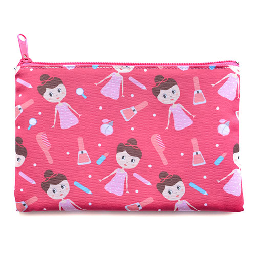 All Over Print Cosmetic Bag, 3.5