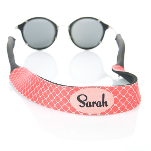 Red Clover Personalised Name Sunglass Strap