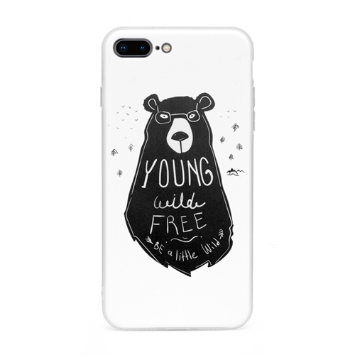 Personalised Graphic Apple iPhone 7 Plus / 8 Plus Case with Clear Liner