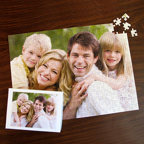 Jigsaw Personalised Puzzle Your Own Photo on Custom Printed Jigsaw A5 or A4 Any Image 