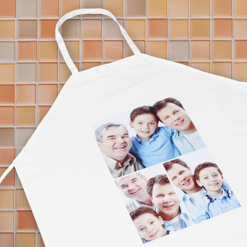 Classic Three Collage Personalised Adult Apron