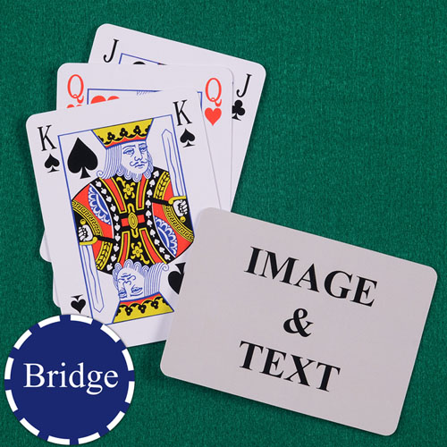 Bridge Size Playing Cards Bridge Style Landscape
