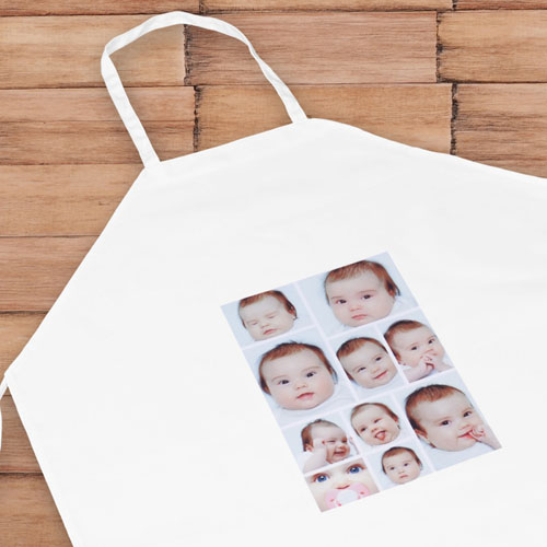 Ten Collage Personalised Adult Apron