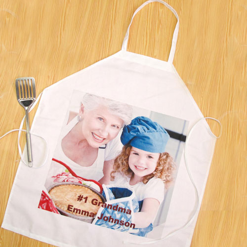 Square Photo Personalised Adult Apron