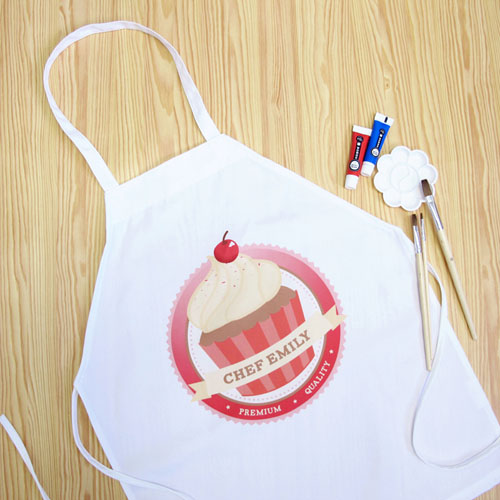 My Little Cupcake Personalised Girl Apron