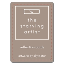 The Starving Artist  Art Reflection Cards for Eating Disorders and Body Image Exploration