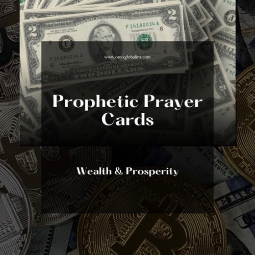 Prophetic Prayer Cards